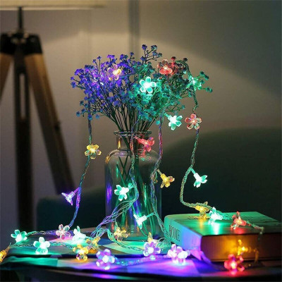 xenith 14 LEDs 3 m Multicolor Steady Flower Rice Lights (Pack of 1)